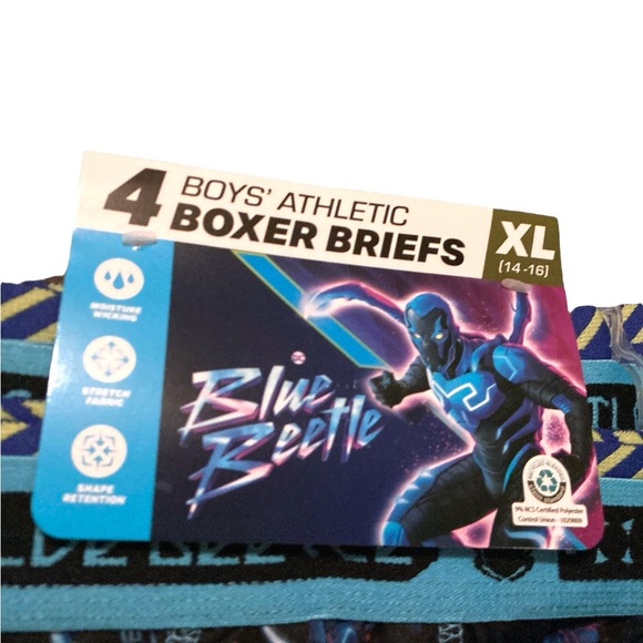 Blue Beetle Character Boxer Shorts - Picture 5 of 7
